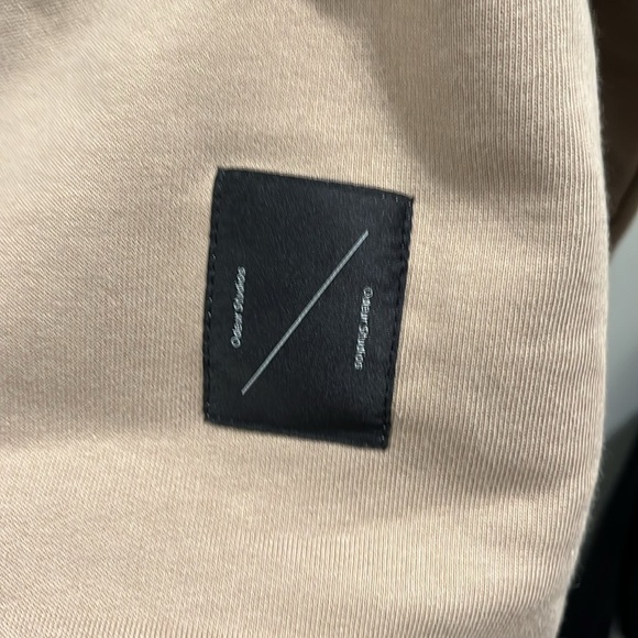 Odeur Men’s Story Sweat Beige/Sand Rose Large - Picture 11 of 12